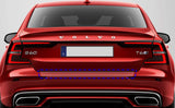 Trunk Bumper Edge Paint Protection PPF Kit for 2019-2023 Volvo S60 Sedan