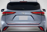 Trunk Bumper Edge Paint Protection PPF Kit for 2020-2023 Toyota Highlander SUV