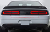 Trunk Bumper Edge Paint Protection PPF Kit for 2019-2023 Dodge Challenger Coupe