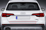 Trunk Bumper Edge Paint Protection PPF Kit for 2017-2019 Audi A4 Allroad Wagon