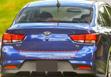 Trunk Bumper Edge Paint Protection PPF Kit for 2018-2020 Kia Rio Sedan