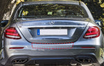 Trunk Bumper Edge Paint Protection PPF Kit for 2017-2023 Mercedes-Benz E-Class Sedan ONLY
