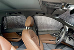 Side Window Front Row Sunshades for 2014-2024 Mitsubishi Mirage Hatchback (Set of 2)