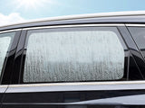 Side Window Rear Seat Sunshade for 2015-2019 GMC Sierra 2500 3500 - 4Dr Double Cab (Set of 2)