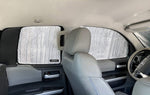 Side Window Rear Seat Sunshade for 2007-2021 Toyota Tundra, Double Cab 4Door (Set of 2)