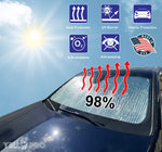 Custom-fit Sunshades for Mercedes-Benz Sprinter Passenger Van (View for options)