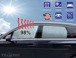 Side Window Front Row Sunshades for 2011-2020 Dodge Grand Caravan Minivan (Set of 2)
