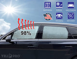 Rear Side 2nd Row Window Sunshades for 2009-2015 Nissan Maxima Sedan (Set of 2)