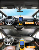 Front Windshield Sunshade for 2014-2019 Nissan Versa Note Hatchback