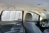 Side Window Front Row Sunshades for 2015-2020 Honda Fit Hatchback (Set of 2)