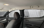 Side Window Front Row Sunshades for 2018-2024 Nissan Leaf Hatchback (Set of 2)