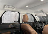 Side Rear Seat 2nd Row Sunshades for 2021-2025 Ford Bronco Sport SUV (Set of 2)