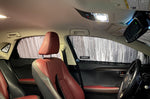 Side Window Front Row Sunshades for 2015-2021 Lexus NX Crossover (Set of 2)
