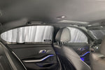Side Window Front Row Sunshades for 2019-2023 BMW 3 Series Sedan (Set of 2)