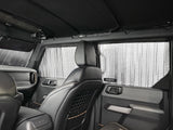 Front Side Sunshades for 2021-2025 Ford Bronco SUV - 4Dr 4Door - Not for Sport Model (Set of 2)