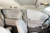 Rear Side 2nd Row Window Sunshades for 2011-2020 Toyota Sienna Minivan (Set of 2)