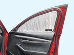 Side Window Front Row Sunshades for 2019-2024 Mazda Mazda3 Sedan (Set of 2)