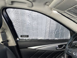 Side Window Front Row Sunshades for 2014-2023 Infiniti Q50 Sedan (Set of 2)