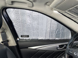 Side Window Front Row Sunshades for 2014-2024 Infiniti Q50 Sedan (Set of 2)