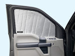 Front Side Window Sunshades for 2017-2022 Ford F-250, F-350 Pickup (Set of 2) | All Cab Types | NOT for Motorhomes/RVs or E-Series Vehicles