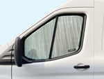 Side Window Front Row Sunshade for 2015-2024 Ford Transit Van, Mid/High Roof Only (Set of 2) - (NOT for E-Transit)