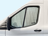 Side Window Front Row Sunshade for 2015-2023 Ford Transit Van, Mid/High Roof Only (Set of 2) - (NOT for E-Transit)