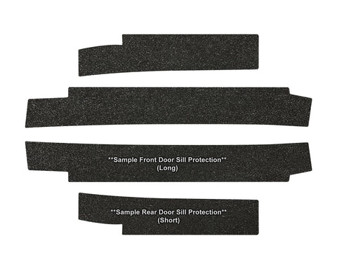 Full Set Door Sill Protector Kit for 2022-2025 Ford Maverick Pickup | 4-Door Crew Cab