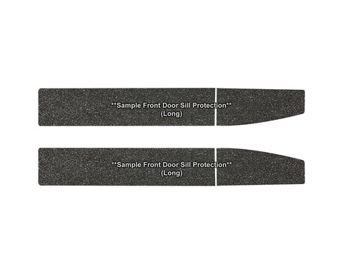 Front Door Sill Protector Kit for 2020-2025 Jeep Gladiator Pickup
