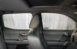 Side Window Rear Seat Sunshades for 2016-2023 Toyota Tacoma Double Cab 4 Door Pickup (Set of 2)