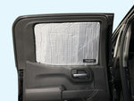 Side Window Rear Seat Sunshades for 2020-2024 Chevrolet Silverado 2500 3500 - 4Dr Crew Cab (Set of 2)