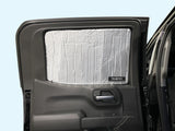 Side Window Rear Seat Sunshades for 2020-2024 Chevrolet Silverado 2500 3500 - 4Dr Crew Cab (Set of 2)