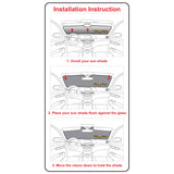 Products Full Set of Sunshades (w/ 3rd Row) for 2022-2024 Genesis GV70 SUV, Electrified
