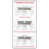 Full Set of Sunshades for 2022-2025 Hyundai Santa Cruz Pickup