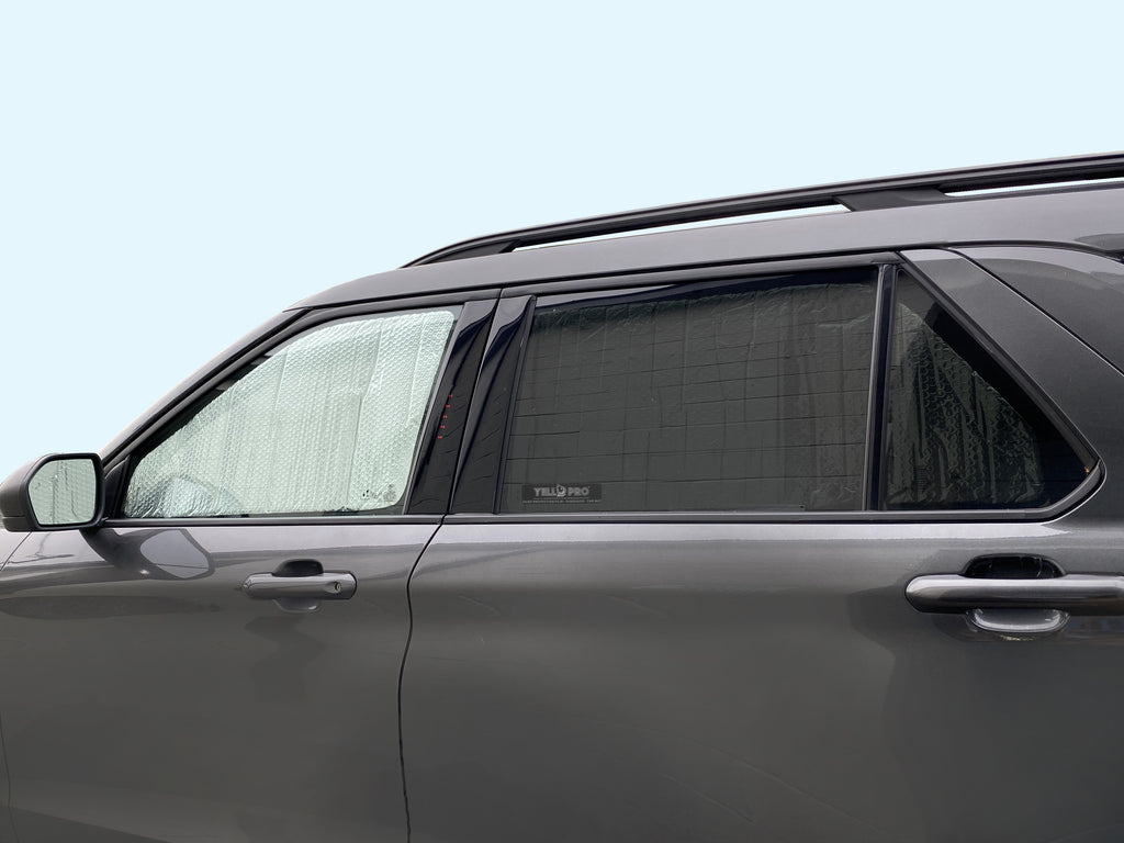 Side Window Rear Seat 2nd Row Sunshades for 2020 2024 Ford