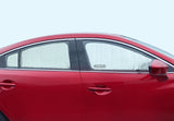 Side Window Rear Seat 2nd Row Sunshades for 2014-2021 Mazda Mazda6 Sedan (Set of 2)