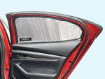 Side Window Rear Seat 2nd Row Sunshades for 2019-2024 Mazda Mazda3 Sedan (Set of 2)