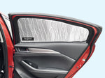 Side Window Rear Seat 2nd Row Sunshades for 2014-2021 Mazda Mazda6 Sedan (Set of 2)