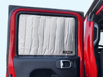 Side Window Rear Seat 2nd Row Sunshades for 2018-2025 Jeep Wrangler 4 Door (Set of 2)